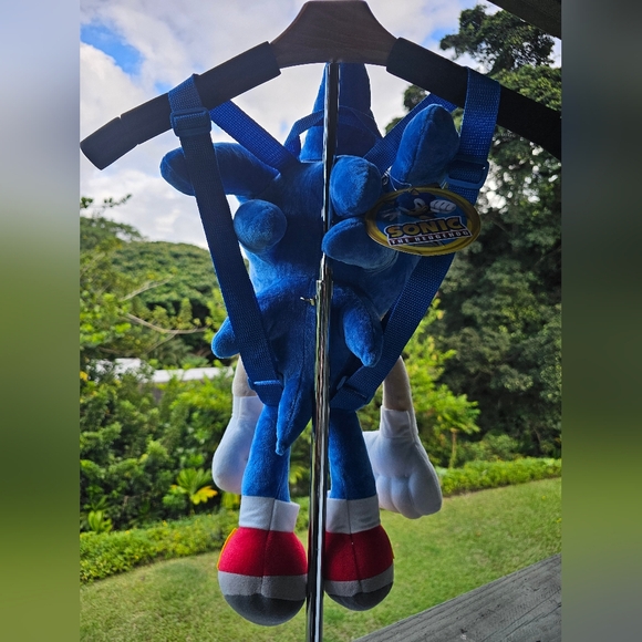 Sonic the Hedgehog Plush Backpack